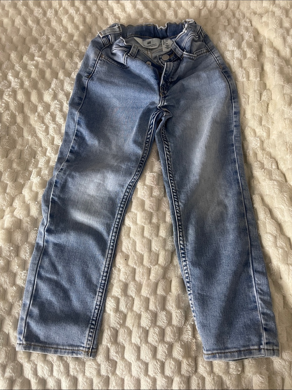 H&M Straight Leg Light Blue Denim Jeans